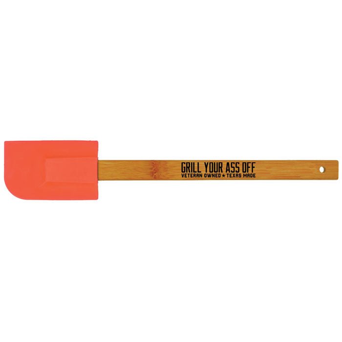 Silicone Spatula with Bamboo Handle 11 3/4" - The Pepper Pantry (Formerly Marie Sharp's)