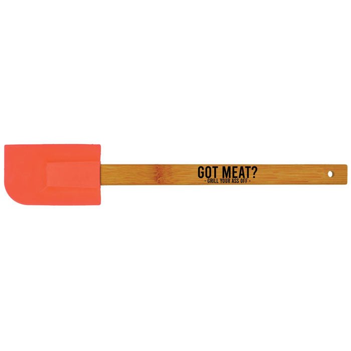 Silicone Spatula with Bamboo Handle 11 3/4" - The Pepper Pantry (Formerly Marie Sharp's)