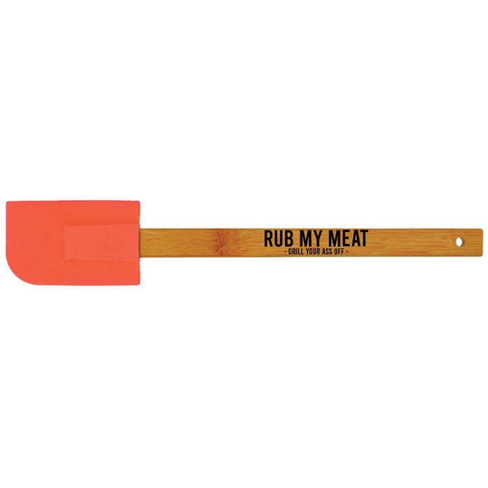 Silicone Spatula with Bamboo Handle 11 3/4" - The Pepper Pantry (Formerly Marie Sharp's)