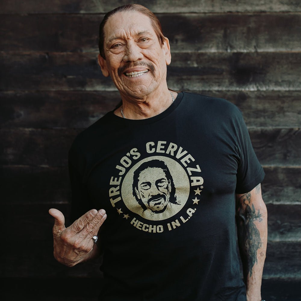 Solid Black T-Shirt (Trejo's Cerveza) - The Pepper Pantry (Formerly Marie Sharp's)