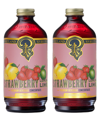 Strawberry Lemon-Lime Syrup two-pack