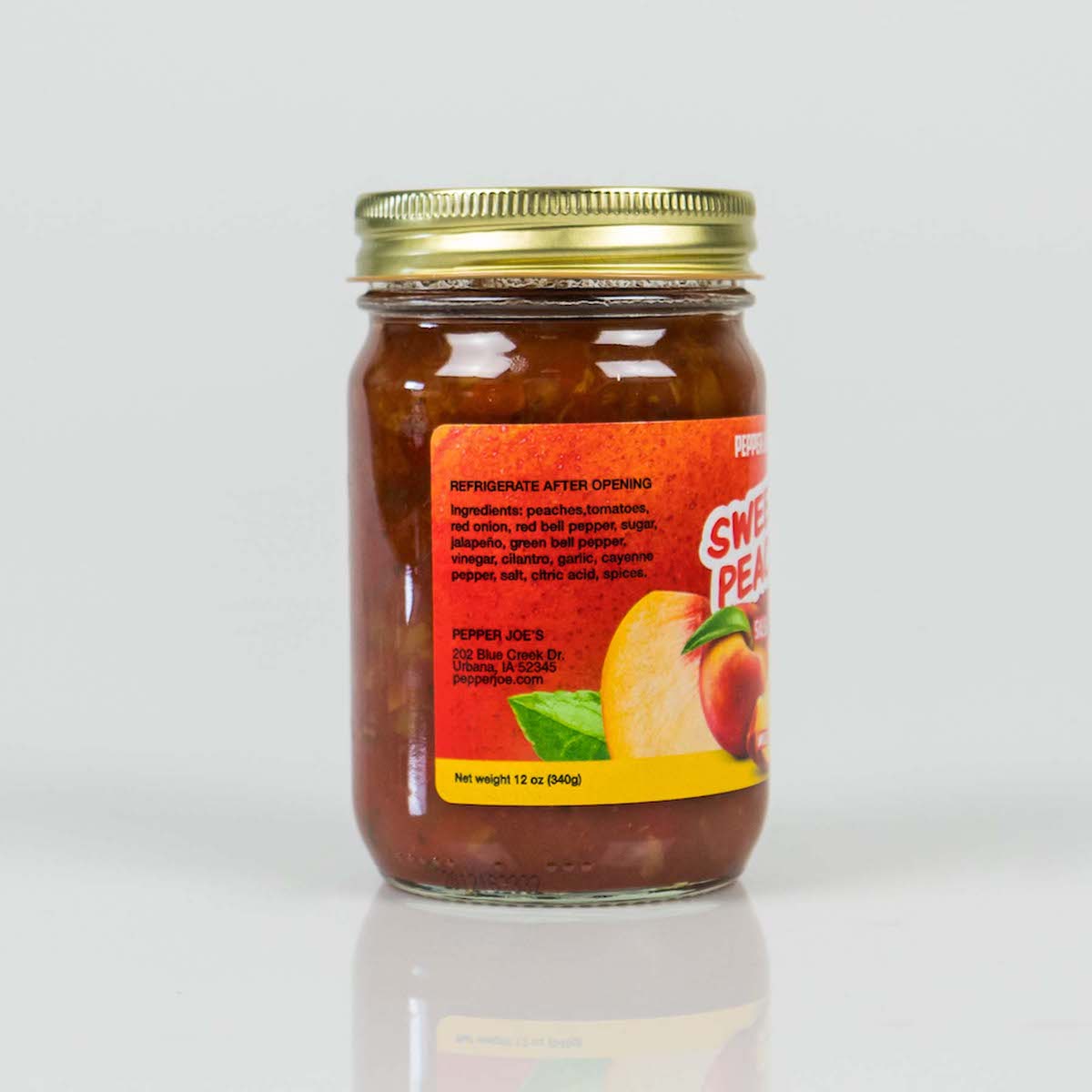 Sweet Peach Salsa - The Pepper Pantry (Formerly Marie Sharp's)