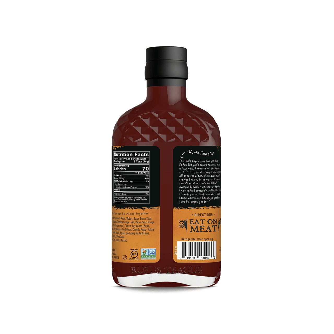 TOUCH O' HEAT BBQ SAUCE - The Pepper Pantry (Formerly Marie Sharp's)