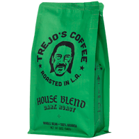 Trejo's House Blend Whole Bean Coffee - Dark Roast - The Pepper Pantry (Formerly Marie Sharp's)