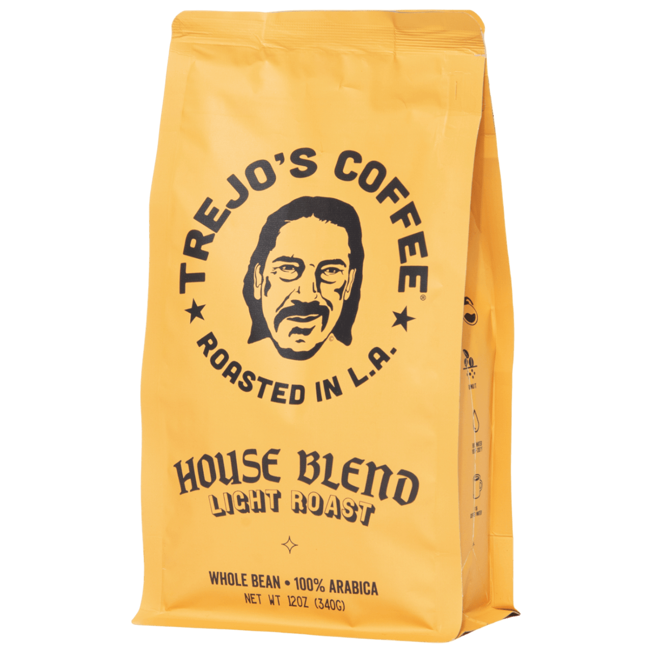 Trejo's House Blend Whole Bean Coffee - Light Roast - The Pepper Pantry (Formerly Marie Sharp's)