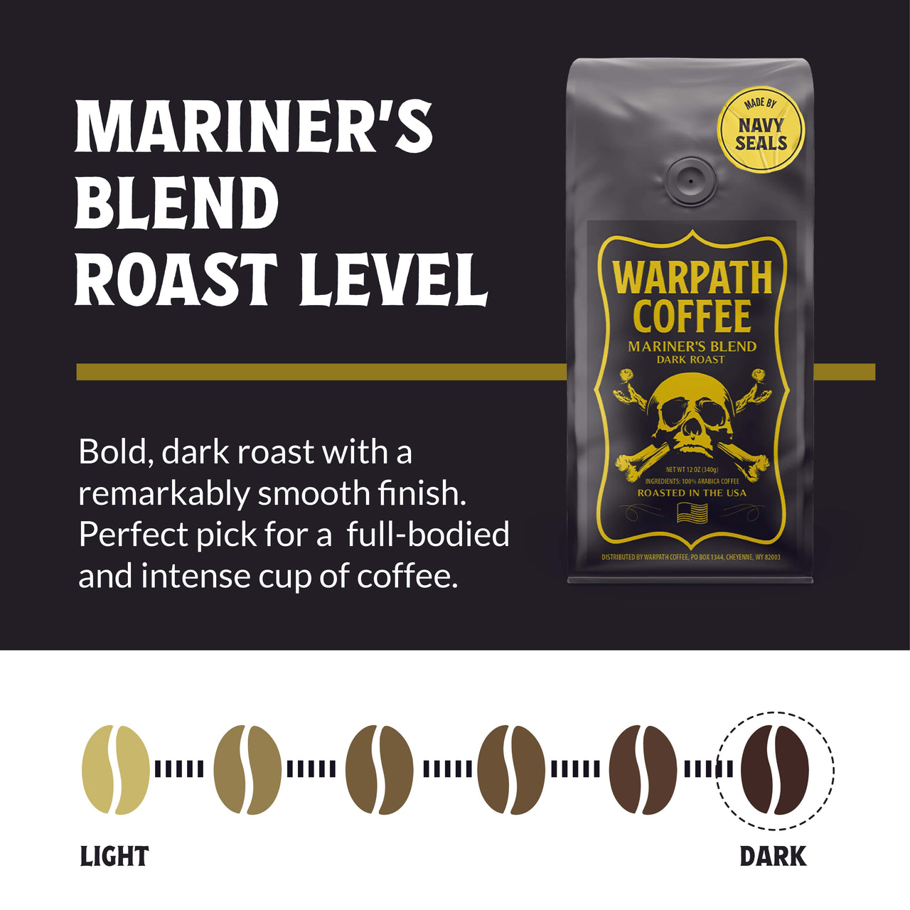Mariner's Blend Dark
Roast Coffee