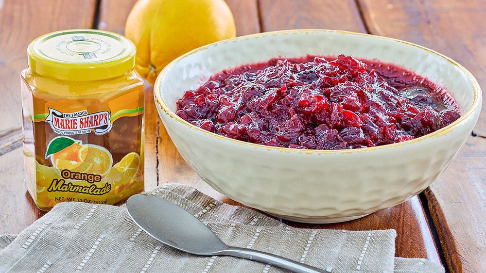 Cranberry Orange Sauce with Marie Sharp’s Orange Marmalade - Pepperheadz Company Store