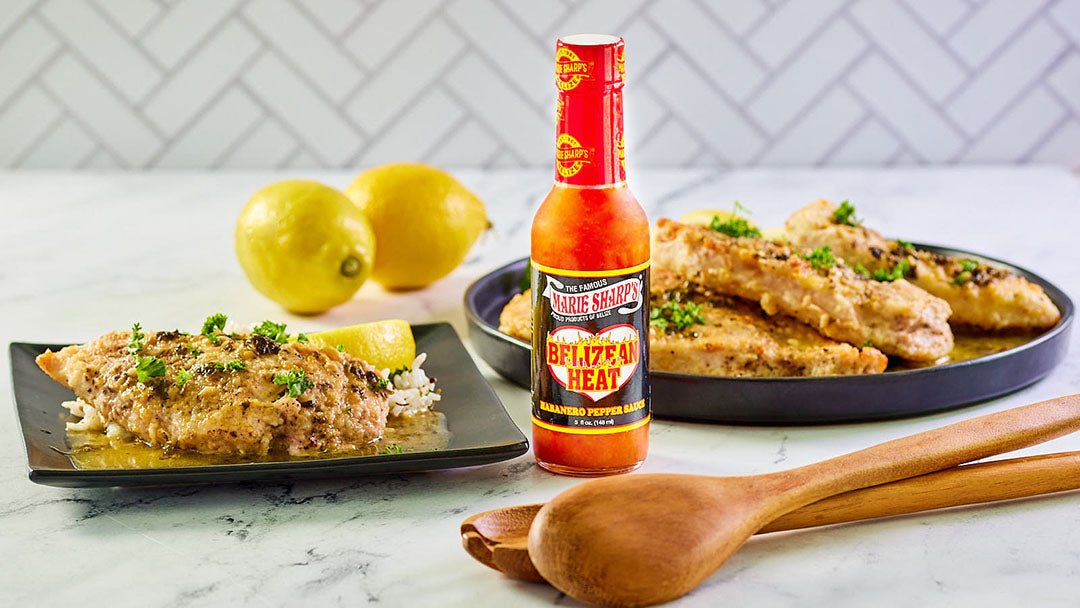 Lemon Butter Chicken with Marie Sharp’s Belizean Heat Habanero Pepper Sauce - Pepperheadz Company Store