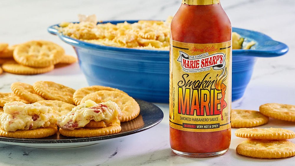 Smokey Bacon And Cheese Dip with Marie Sharp’s Smokin’ Marie Habanero Pepper Sauce - The Pepper Pantry (Formerly Marie Sharp's)