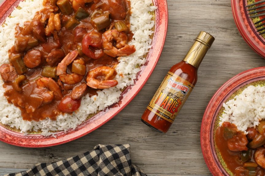 Smokin' Marie's Gumbo Recipe with Marie Sharp's Smokin' Marie Habanero Pepper Sauce - Pepperheadz Company Store