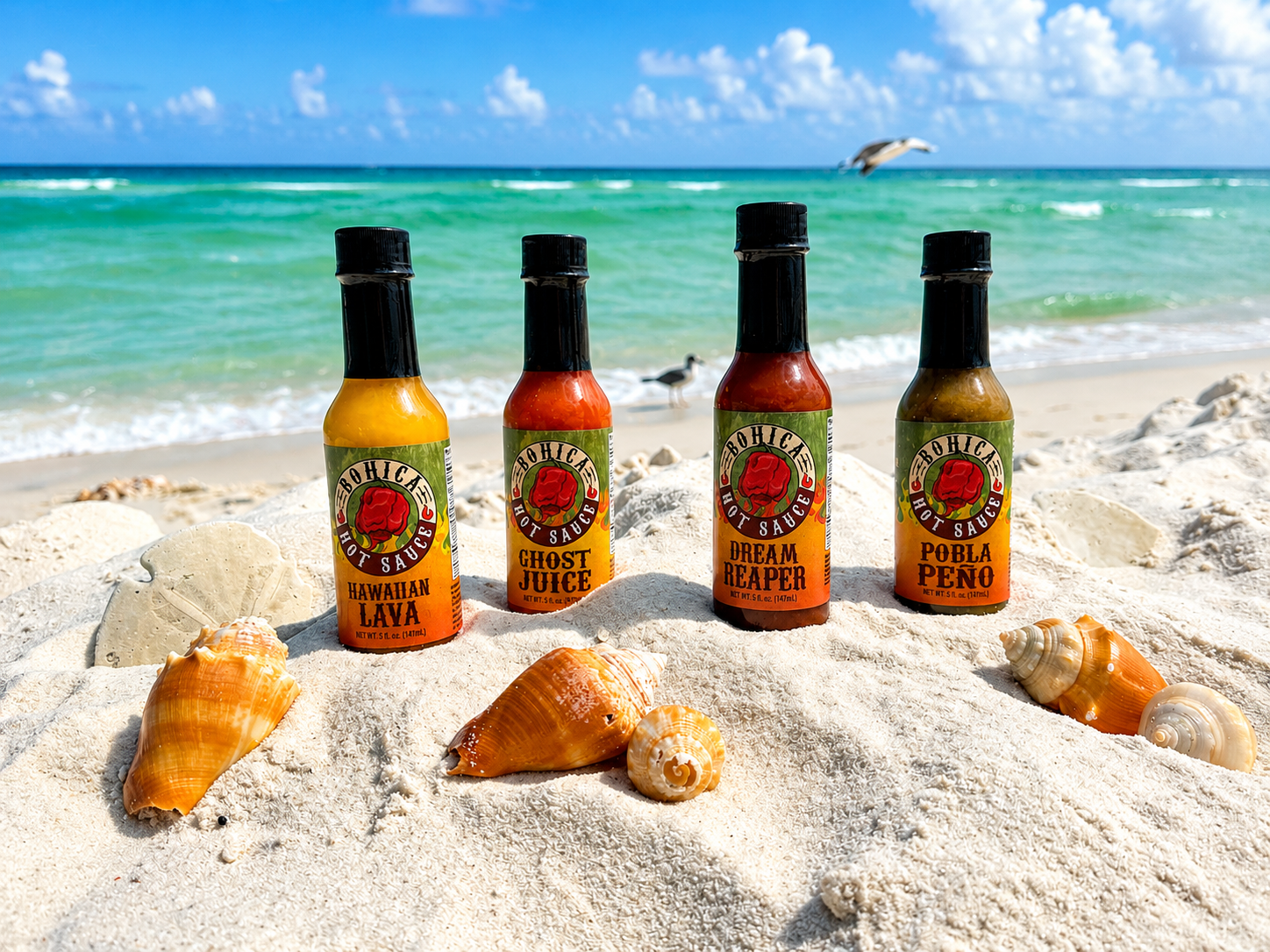 Bohica Hot Sauce - The Set (4 Pack)