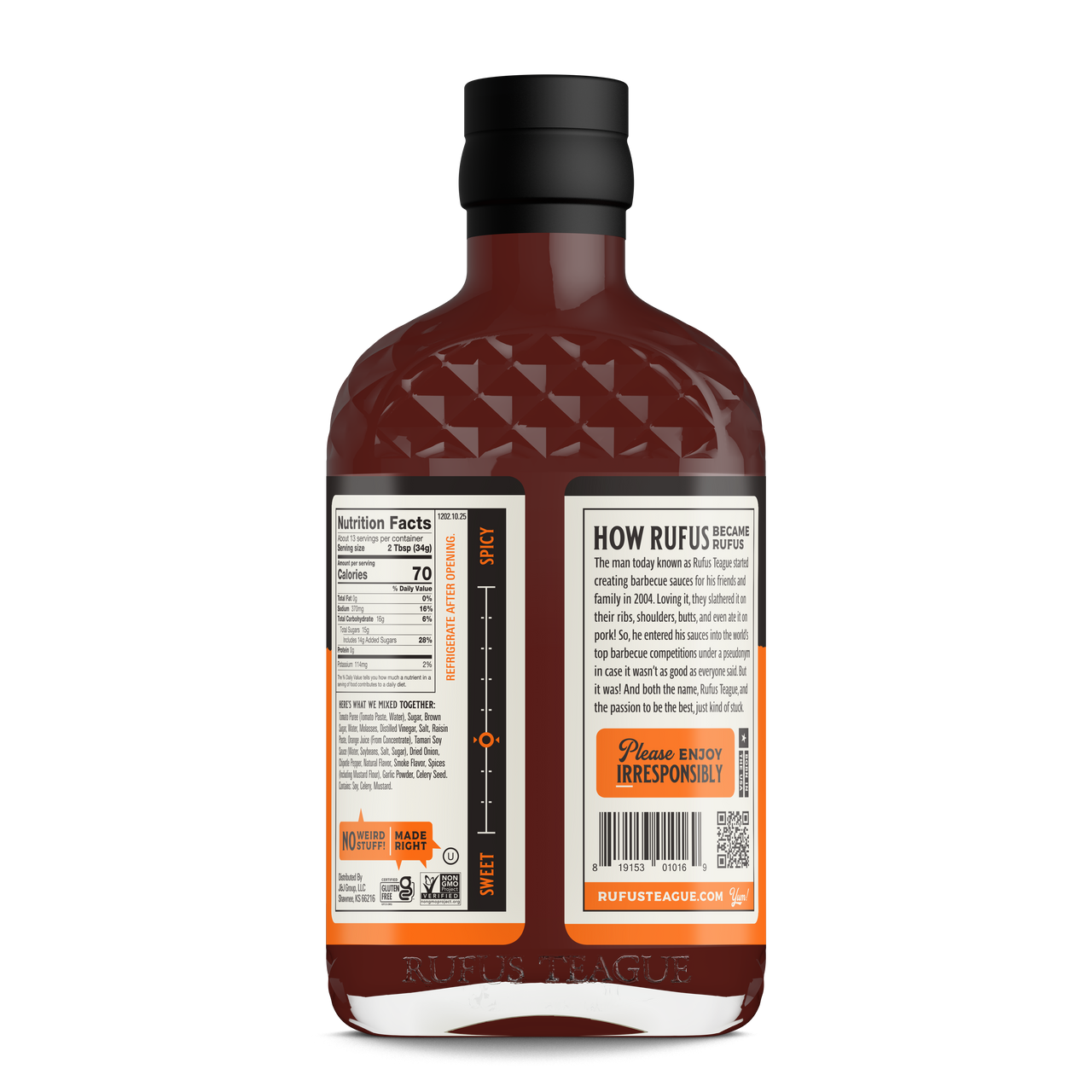 TOUCH O' HEAT BBQ SAUCE