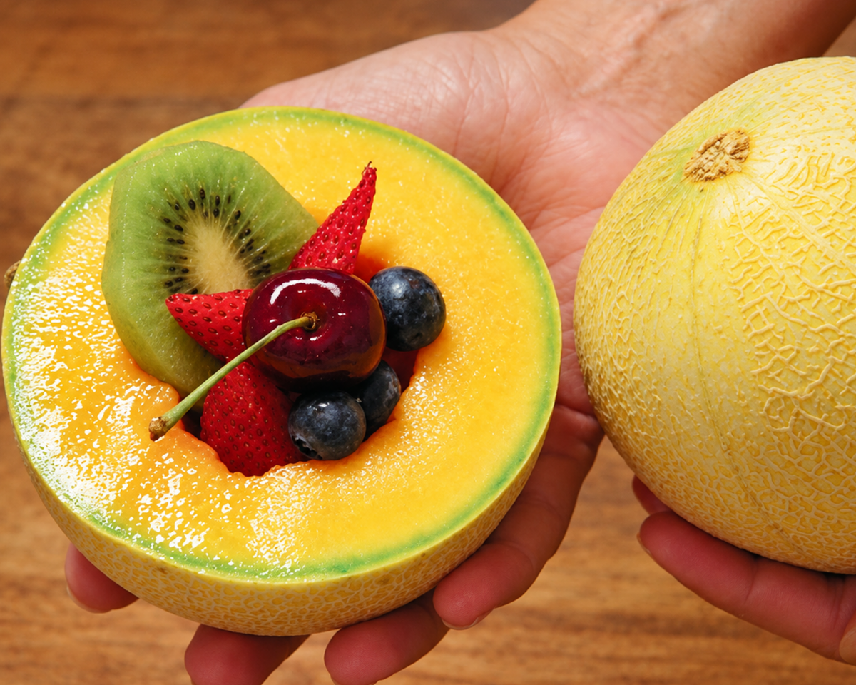 Tasty Bites Hybrid Melon Seeds