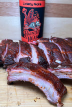 Haunted Heat BBQ Sauce, Sweet, smoky BBQ… then the heat haunts you