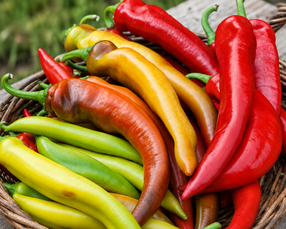 Mexican Sunset Hot Banana Hybrid Pepper