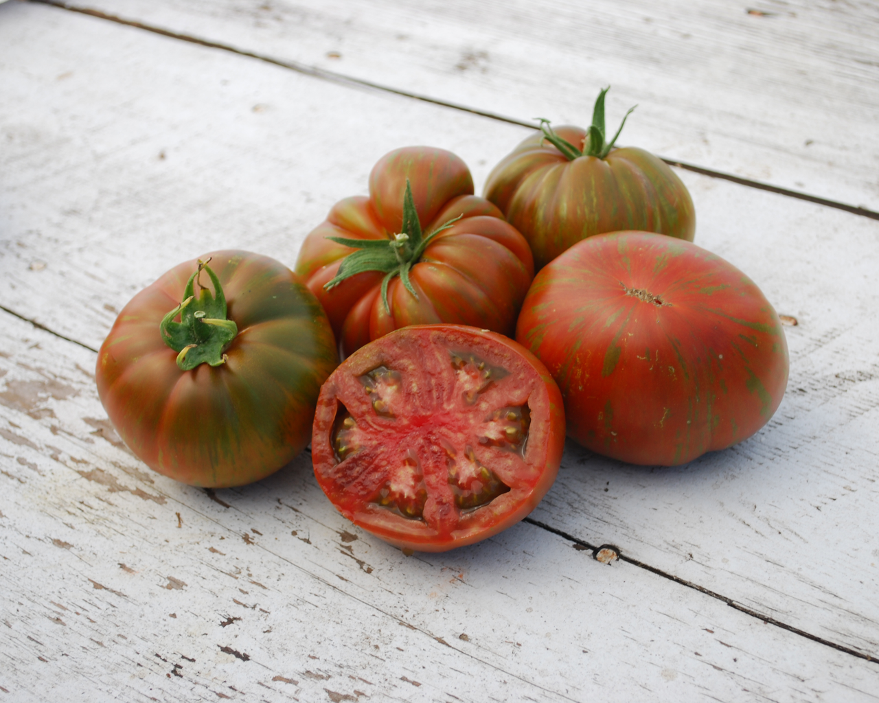 Large Barred Boar Organic Tomato Seeds