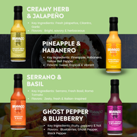 4-PACK HOT SAUCE BUNDLE