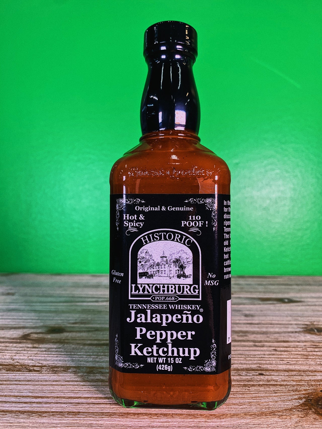 Historic Lynchburg Jalapeno Pepper Ketchup - 15 oz.