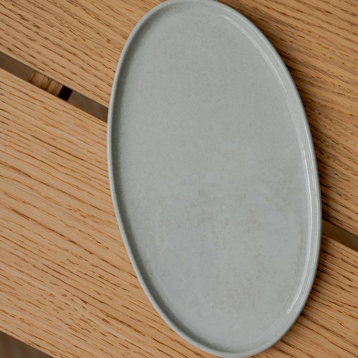 Handmade Ukrainian Porcelain Serving Platter