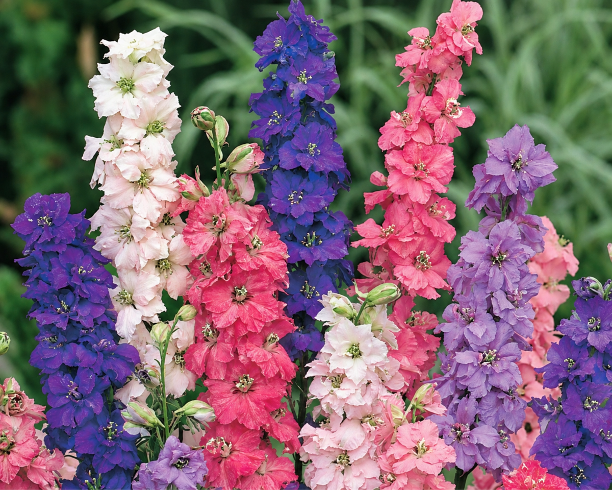 Giant Imperial Mix Larkspur Seeds