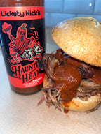 Haunted Heat BBQ Sauce, Sweet, smoky BBQ… then the heat haunts you