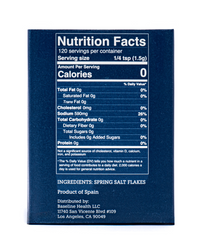 Flake Spring Salt (180g) - Microplastic Free