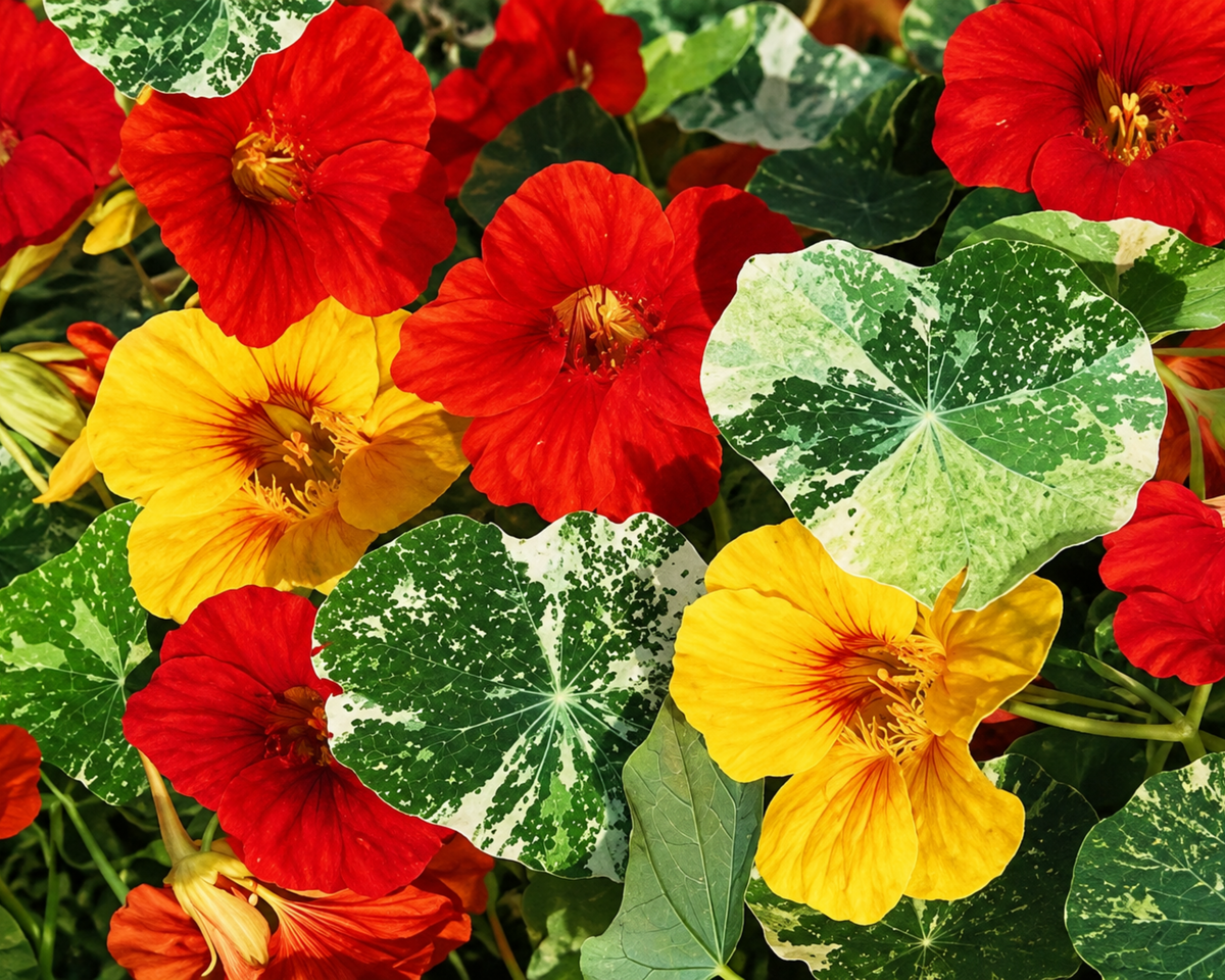 Alaska Mix Nasturtium Seeds