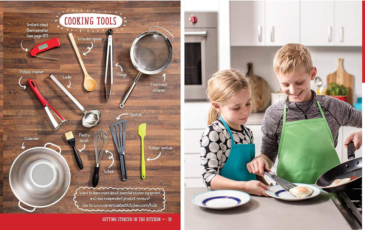 The Complete Cookbook for Young Chefs: 100+ Recipes that You'll Love to Cook and Eat (Spiral Bound)