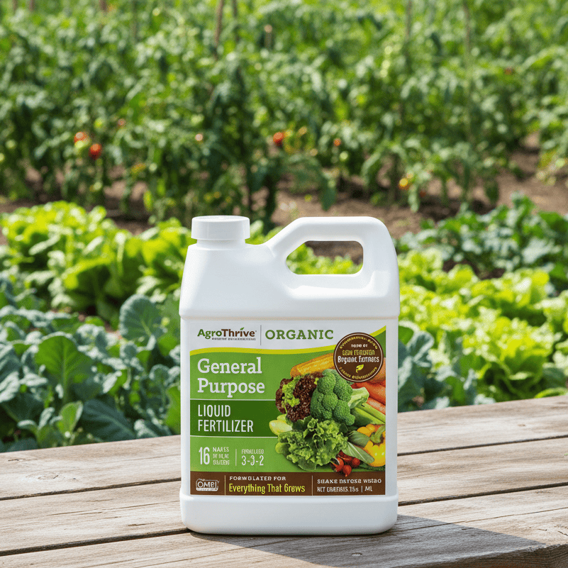 AgroThrive Organic General Purpose Fertilizer (1 gal)