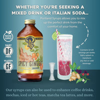 Spicy Ginger Syrup two-pack