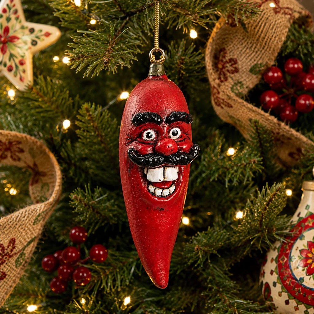 Chili Pepper Ornament | Pack of 3 | Bert Anderson Collection