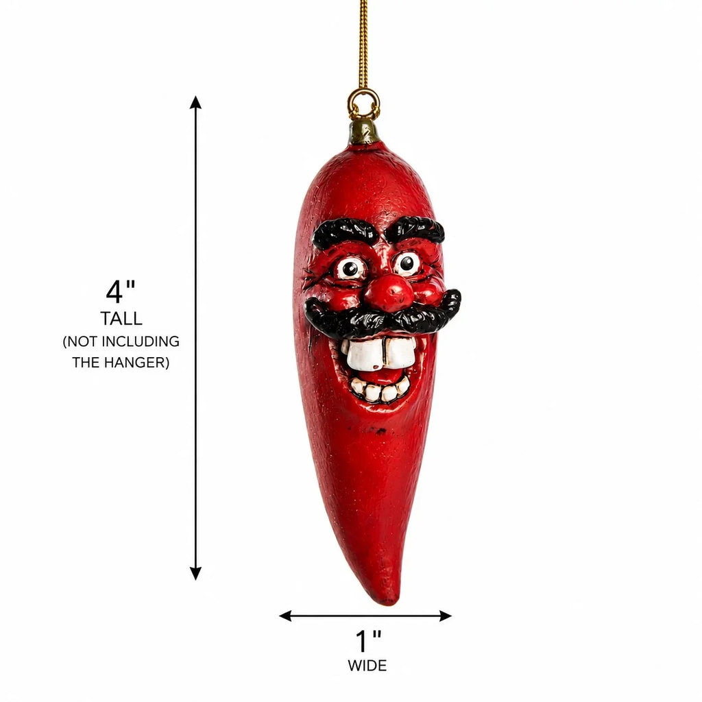 Chili Pepper Ornament | Pack of 3 | Bert Anderson Collection