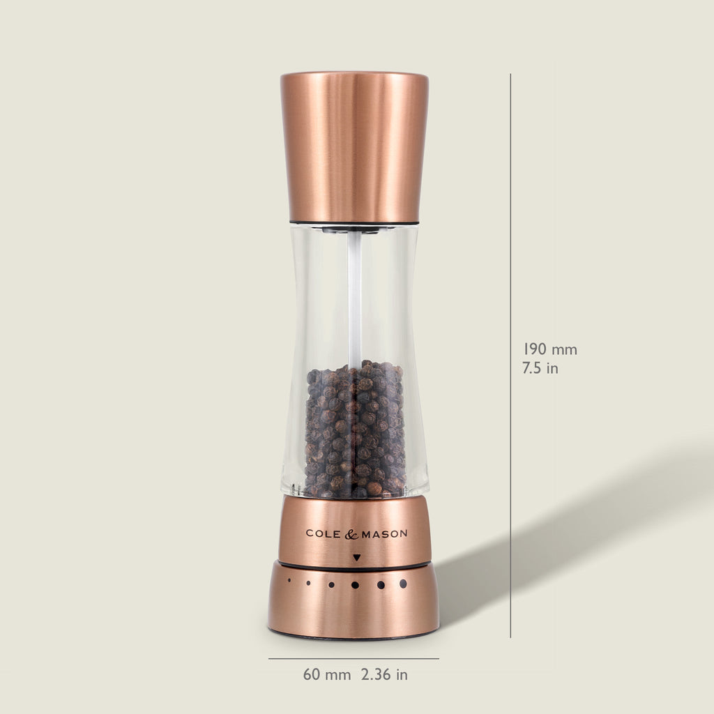Cole & Mason Derwent Copper Salt & Pepper Mill