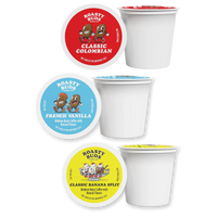Regular, French Vanilla & Banana Split Coffee Pods