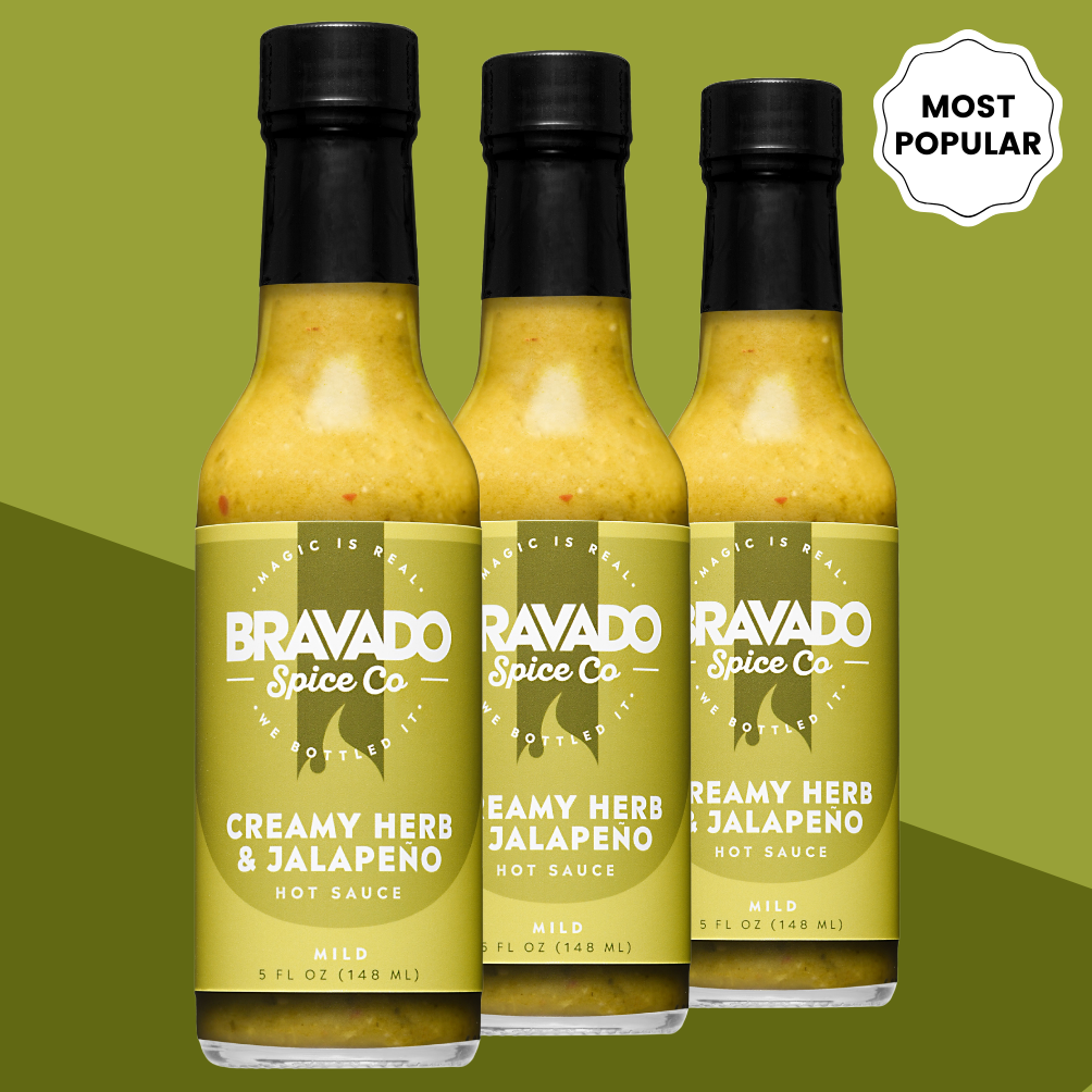 CREAMY HERB & JALAPEÑO HOT SAUCE