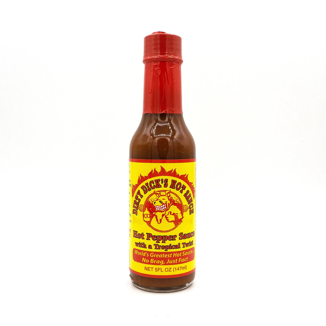 Dirty Dick's Tropical Twist Hot Sauce 5 oz.