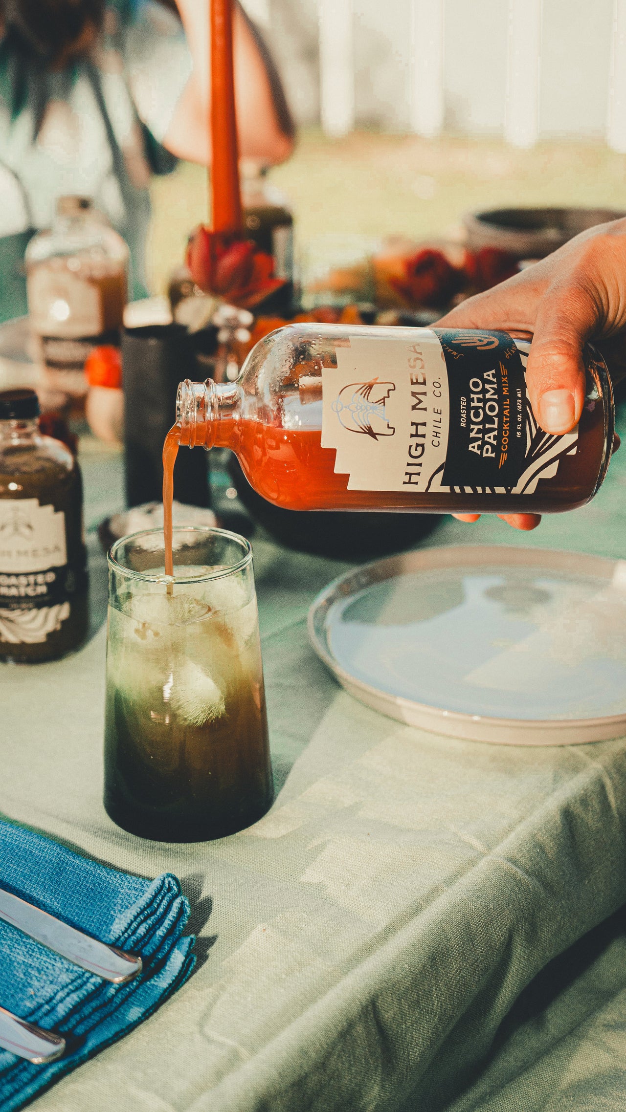 Roasted Ancho Paloma Cocktail Mix