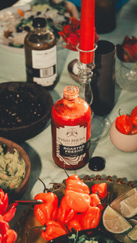 Roasted Fresno Hot Sauce