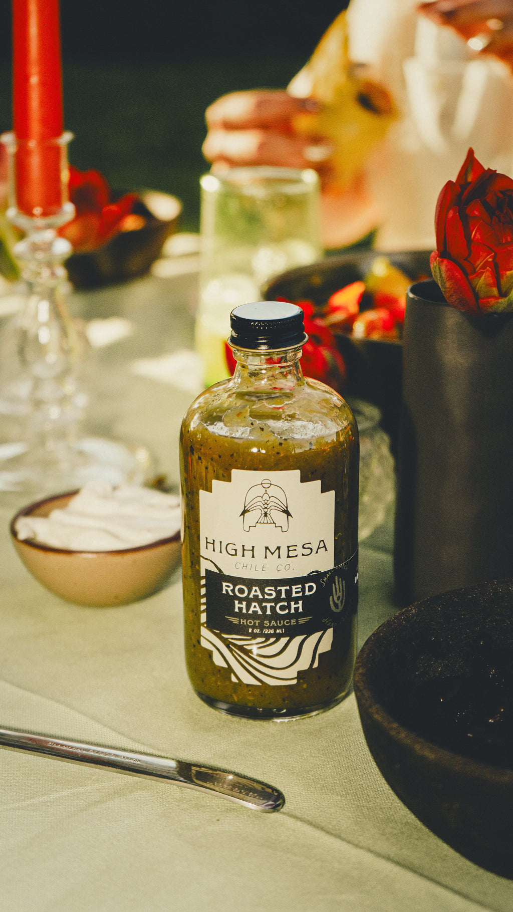 Roasted Hatch Chile Hot Sauce