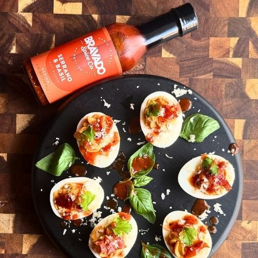 SERRANO & BASIL HOT SAUCE