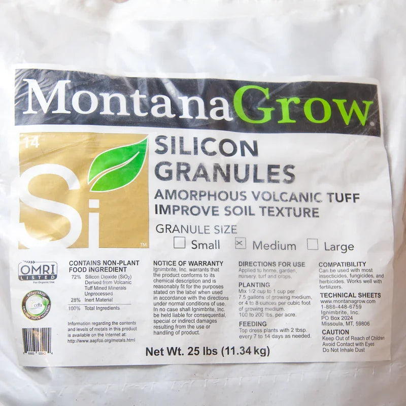 MontanaGrow Organic Granular Silicon (25 lb)