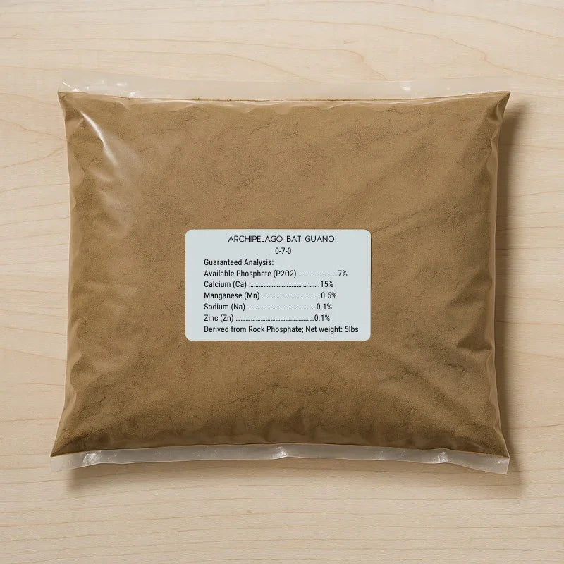 Archipelago Bat Guano 0-7-0 (5 lb bag)