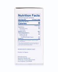 Fleur de Sel Spring Salt (180g) - Microplastic Free