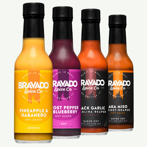 4-PACK HOT SAUCE BUNDLE