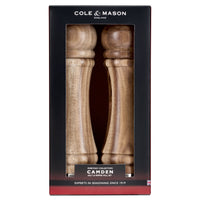 Cole & Mason Camden Traditional Acacia Salt and Pepper Mill Gift Set 8.5