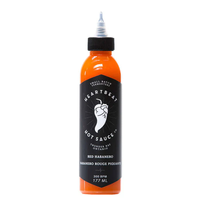 Heartbeat Hot Sauce Red Habanero 6 oz.