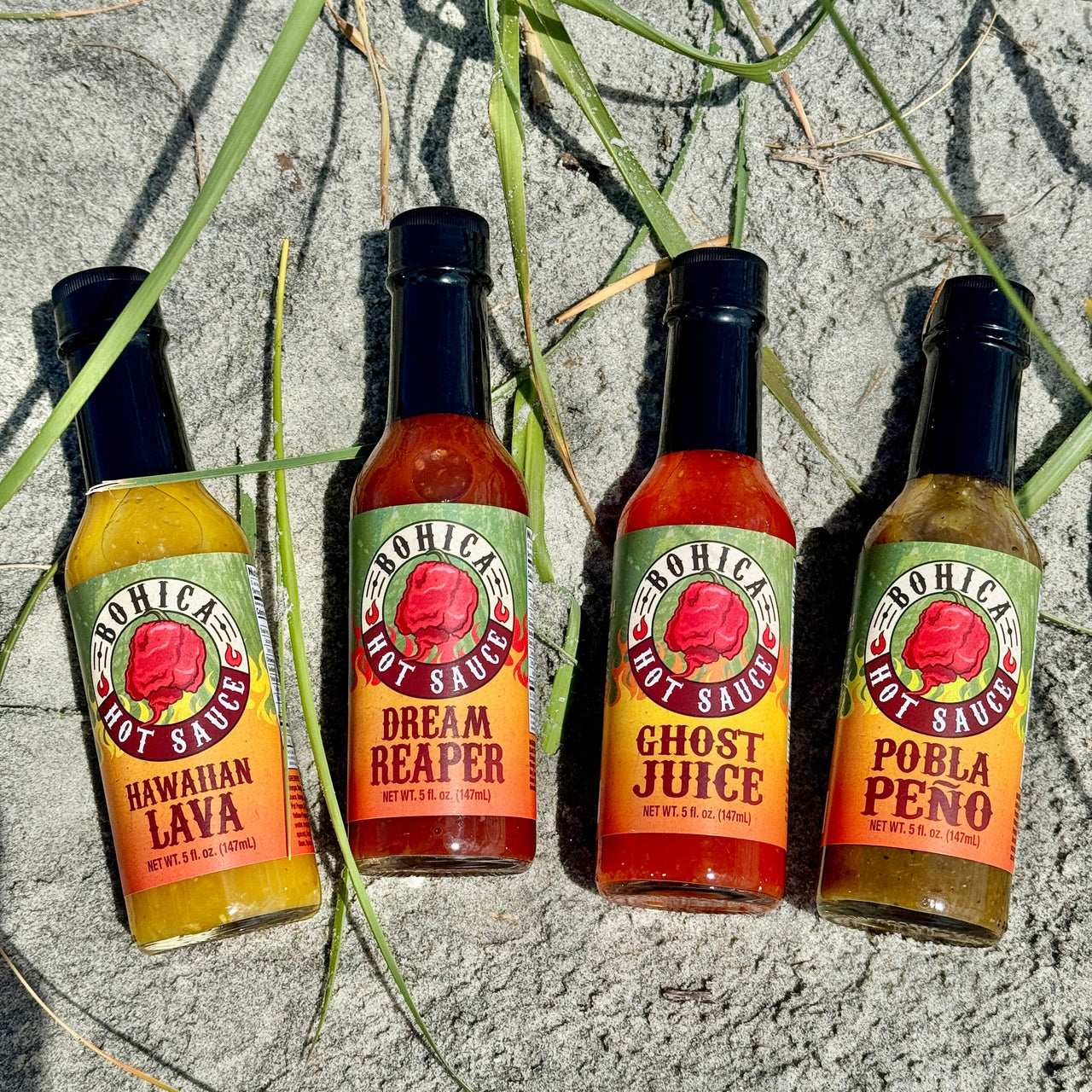 Bohica Hot Sauce - The Set (4 Pack)