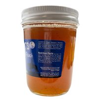 Spicy Mango-Peach Jelly | 8 oz. | 3 Pack | Tangy With A Hint of Spice | Fresh Fruit Flavor | Made in Paxton, NE | Rafter 7S