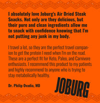 Spicy Peri Peri Beef Biltong Steak Slices