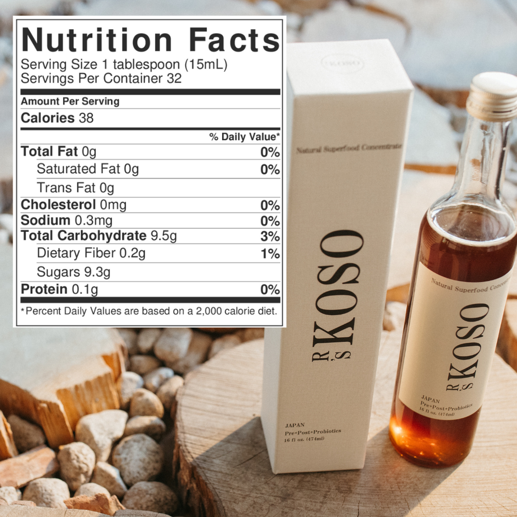 3-Day Cleanse, Japanese Postbiotic Drink - R's KOSO -
